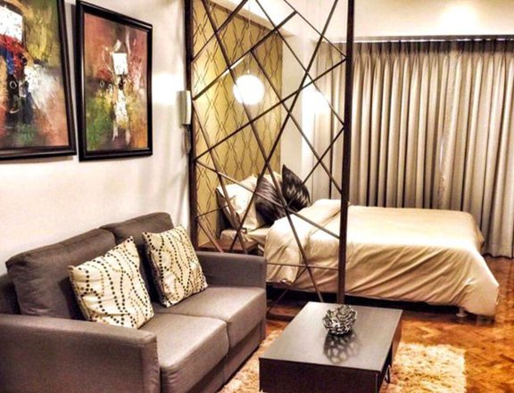 Studio Condo Unit For Rent At The Columns Ayala in Makati