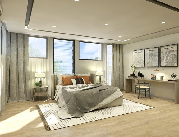 New 5-Bedroom Townhouse For Sale in Horseshoe Village near C. Benitez, Quezon City