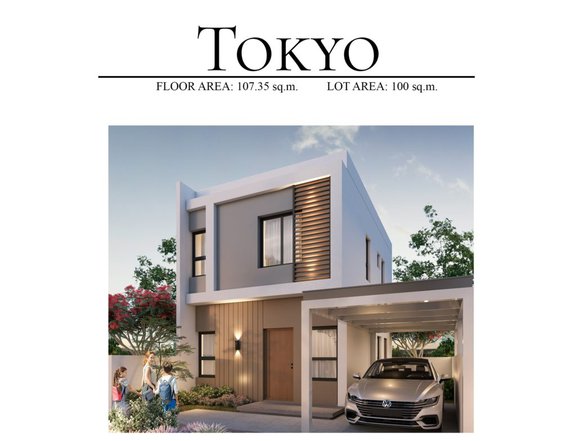 Furnished 4-bedroom Single Attached Tokyo House Model For Sale in Anyana Bel-Air Tanza Cavite