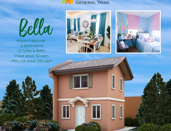 2 BEDROOM READY FOR OCCUPANCY IN CAMELLA GENERAL TRIAS