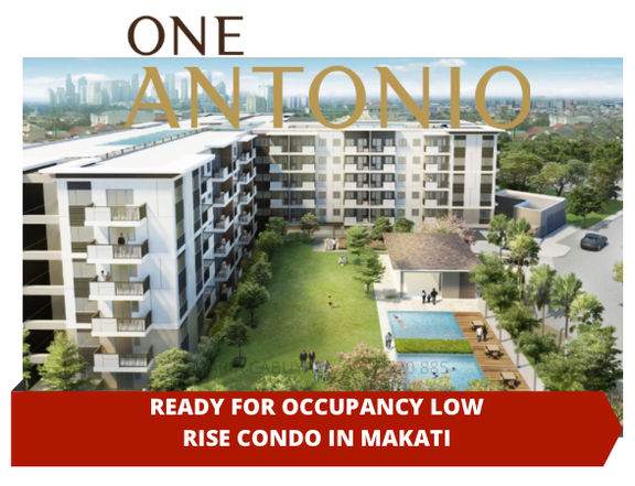 Low Rise Condo for Sale in One Antonio Makati