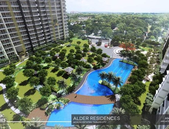 17K Monthly 2 Bedroom Condo in Taguig Near Mckinley Hills and The Fort