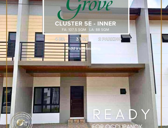 Pueblo Golf Estates 4-BR Townhouse Condo For Sale Uptown, Cagayan de Oro