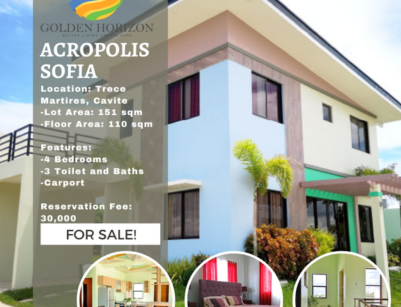 4BR Sofia Single Detached House For Sale in Trece Martires Cavite