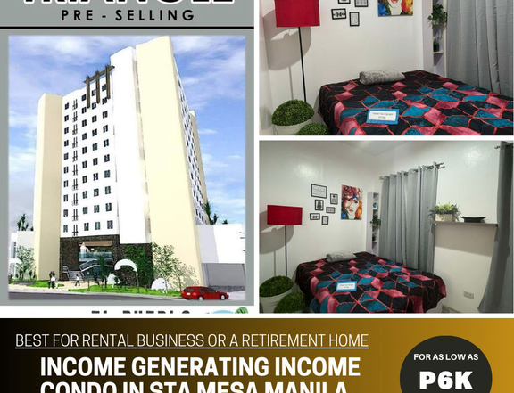 Generating income Condo in Sta Mesa  Manila near SM STA MESA & P.U.P Universities