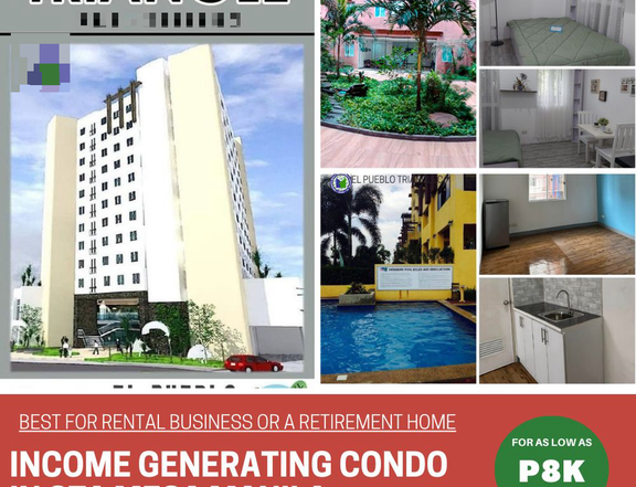 RFO / Preselling generating income Condo For Sale in Sta Mesa Manila Besides PUP UNIVERSITY&HOSPITAL