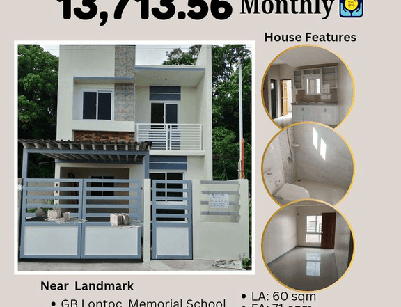 3 bedrooms Upgraded Townhouse in Monte Claro Homes III,Lipa City Batangas