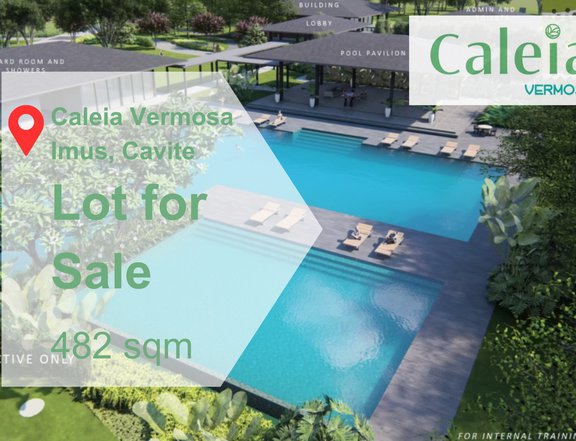 482 sqm Caleia Vermosa Prime Residential Lot by Alveo Land For Sale in Imus, Cavite