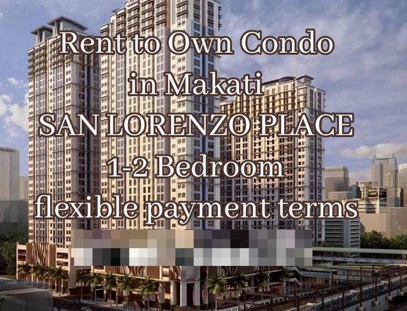 2 Bedroom Condo in Makati For Sale SAN LORENZO PLACE 10% Downpayment