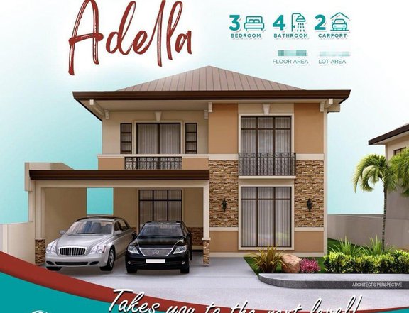 For Sale House And Lot 3-Bedroom| 2 Carport In Andorra Solana Casa Real Pampanga | Adella Model Unit