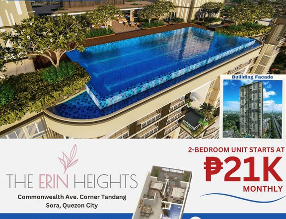Modern Tropical Themed 2-Bedroom Condo for Sale in Quezon City
