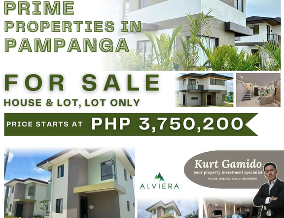 House & Lot and Lot Only Properties in Pampamnga near Clark