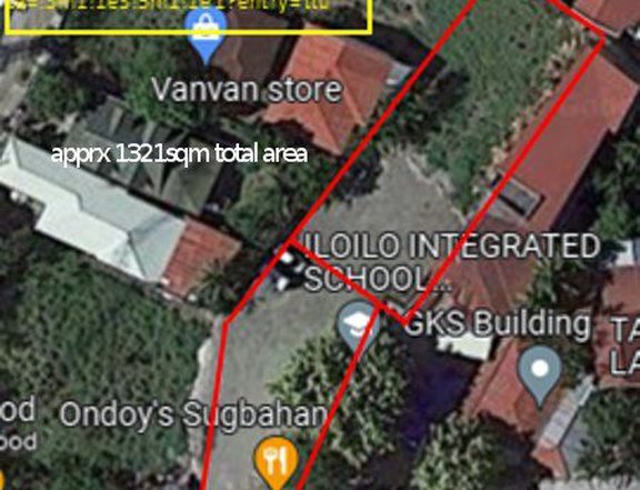 For lease: 2 adjacent Mandurriao lots 660m from the Convention Center