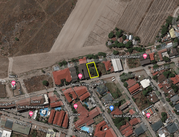 530 sqm Commercial Lot in Clark Angeles Pampanga