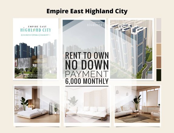Forsale Rent to Own Condo Pasig City Empire East HIghland City