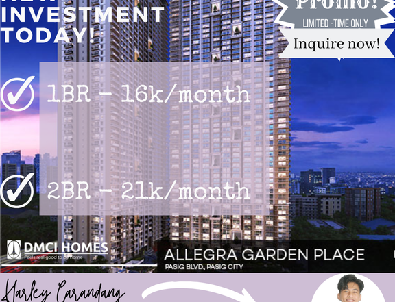 2BR CONDO FOR SALE IN PASIG (PRE-SELLING) | WE'RE ON PROMO!