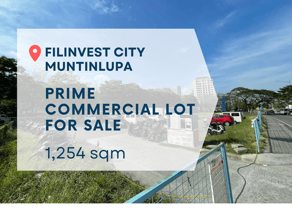 Prime Commercial Lot For Sale Filinvest City, Alabang Muntinlupa Metro Manila