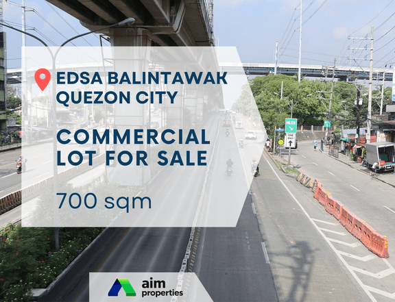 Prime Commercial Lot For Sale in Balintawak Quezon City / QC Metro Manila