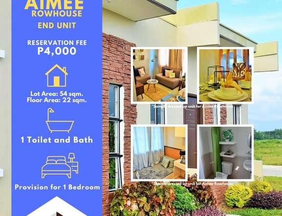 For sale Murang Pabahay in Sagay City Negros Occidental (Rowhouse)