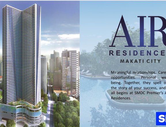 Ready For Occupancy 26.35 sqm 1-bedroom Residential Condo For Sale in Makati