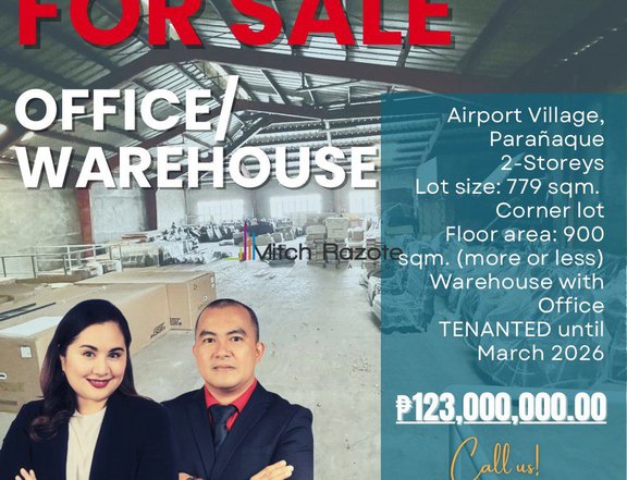 Warehouse (Commercial) For Sale in Airport Village Paranaque City