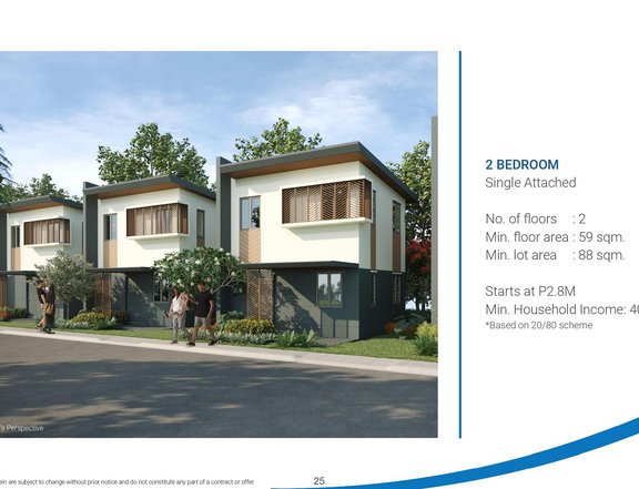 2-bedroom Single Attached House For Sale in Mexico Pampanga