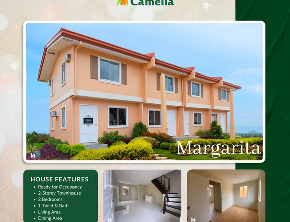 2-Bedroom Ready for Occupancy House and Lot in Camella Aklan