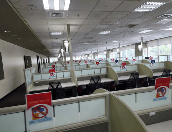 For Rent Lease PEZA Furnished BPO Office Space 2223sqm Ortigas