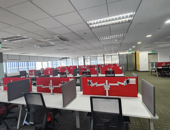 Fully Furnished & Fitted BPO Office Space For Lease Rent Alabang