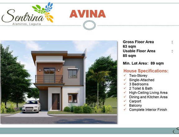 3-bedroom Single Attached House For Sale in Alaminos