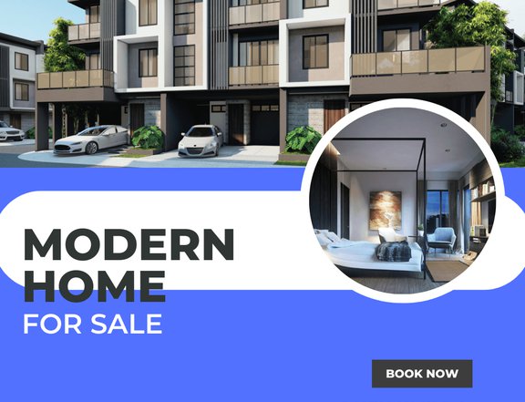 Modern Townhouse for sale in Palmera Homes Quezon City