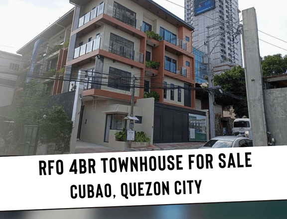 4BR house & lot for sale in Quezon City, Cubao 2car Garage