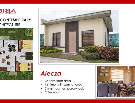 Affordable Alecza Unit at Bria Homes