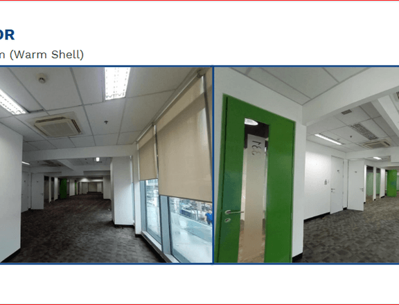 For Rent Lease Office Space EDSA Mandaluyong Near MRT 1318sqm