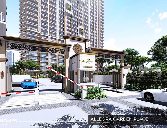 Allegra Garden Residences 3BR Condo in Pasig Blvd near BGC