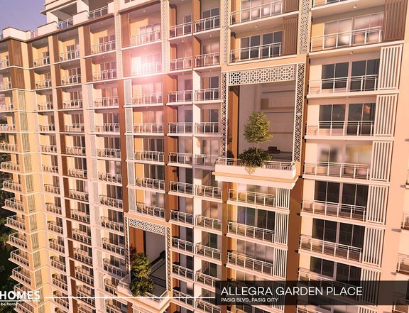 Allegra Garden Residences 1BR 30 sqm Condo in Pasig Blvd Pasig