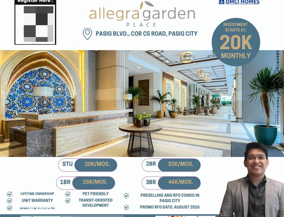 Allegra Garden Place: Ready For Occupancy in Pasig