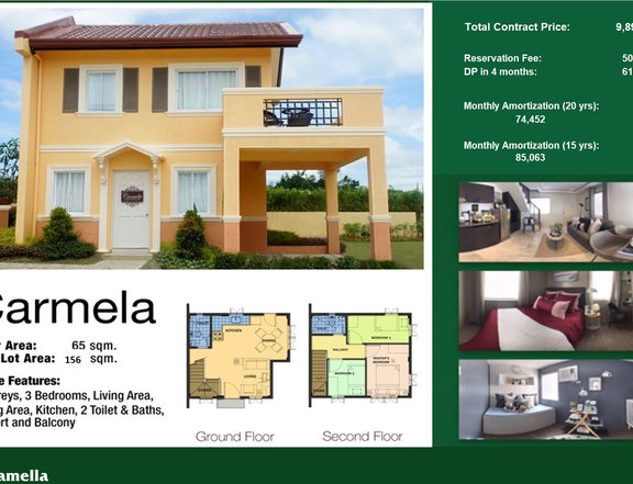 3 BR 2 T&B House & Lot for Sale in Camella Deparo, Caloocan