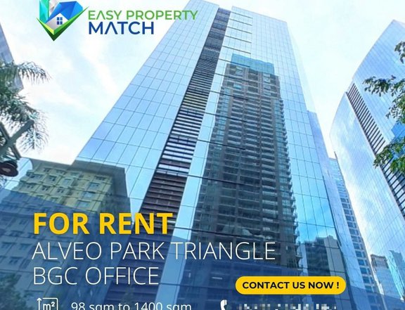 Alveo Park Triangle BGC Office Space for Rent Lease Whole Floor
