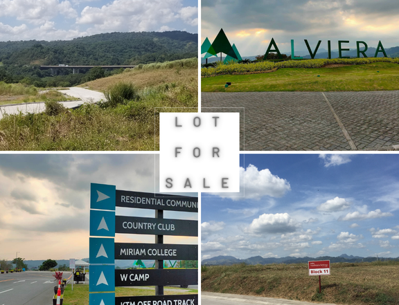 Lots for Sale in Pampanga Alviera near Clark and Subic 125sqm