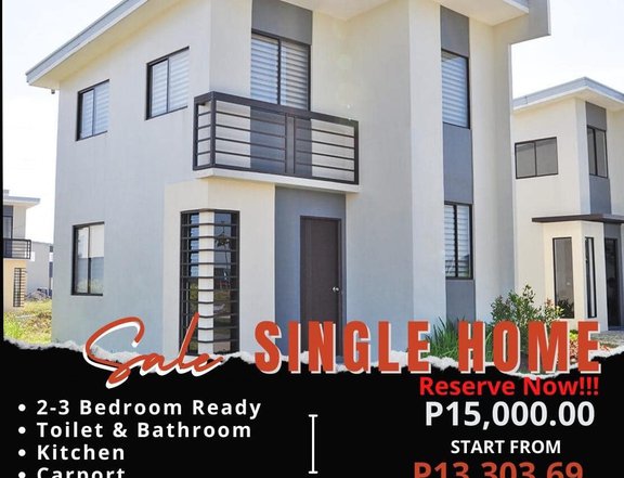 2-3 Bedroom House and Lot Installment Pre-Selling Urdaneta Pangasinan