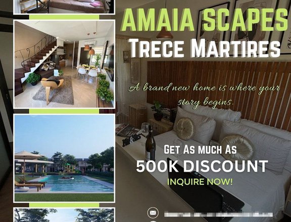 Exclusive townhouse for sale by Amaia, an Ayaland property, in Trece Martires, Cavite.