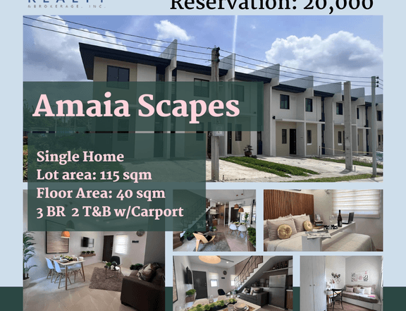 Single Homes Amaia Scapes in General Trias Cavite