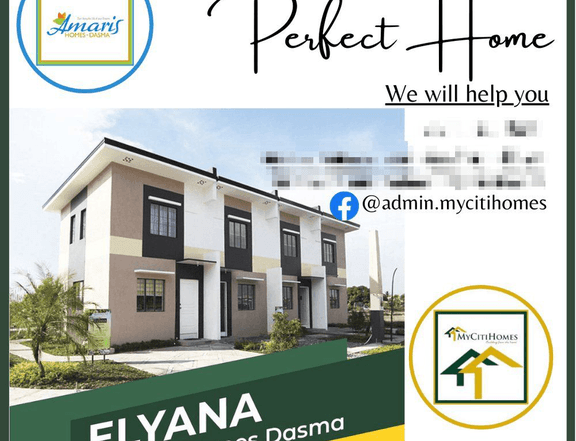 Amaris Homes Dasma Phase 2 | Elyana 2BR Townhouse | RFO & Non-RFO unit