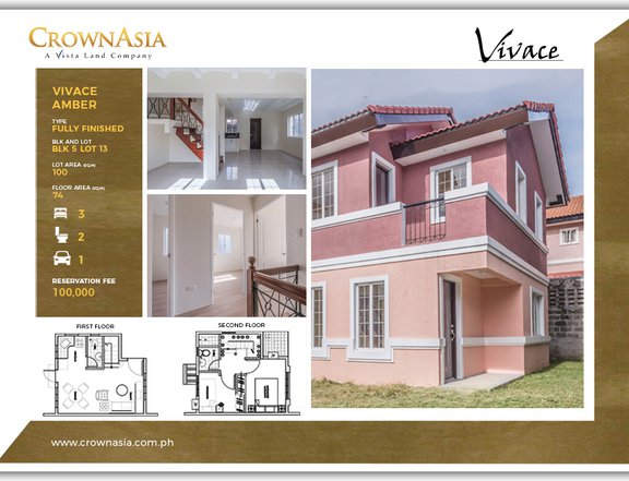 3BR Amber Model in Vivace Imus Cavite