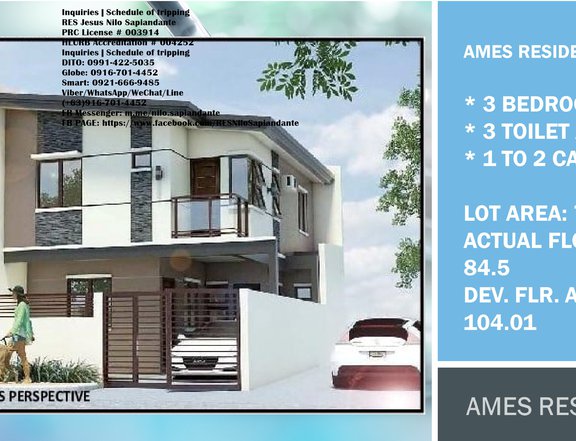 AFFORDABLE PRE-SELLING TWO STOREY TOWNHOMES  3 BEDROOMS,