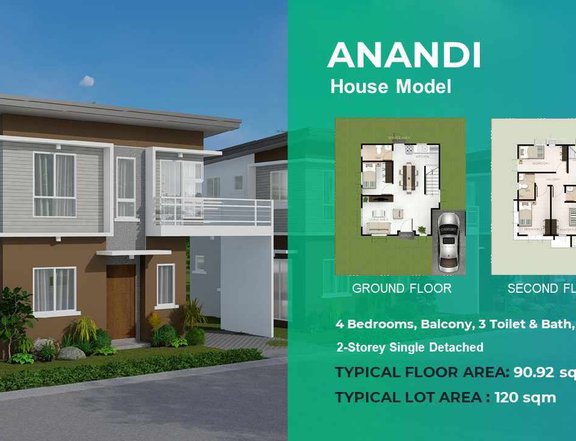 2 Storey Single Detached Anandi Unit