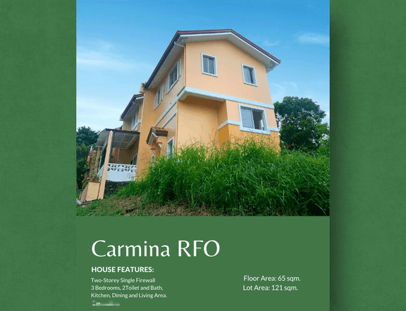 Ready For Occupancy 3-bedroom House and Lot For Sale