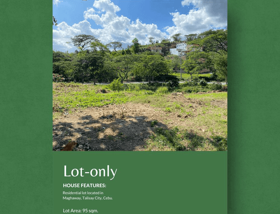 95 sqm Residential Lot For Sale in Talisay Cebu
