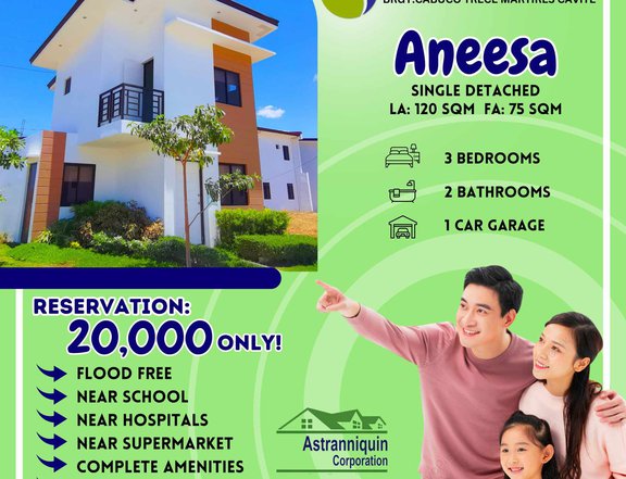 Single Detached House For Sale Trece Martires Cavite BROOKSTONE PARK